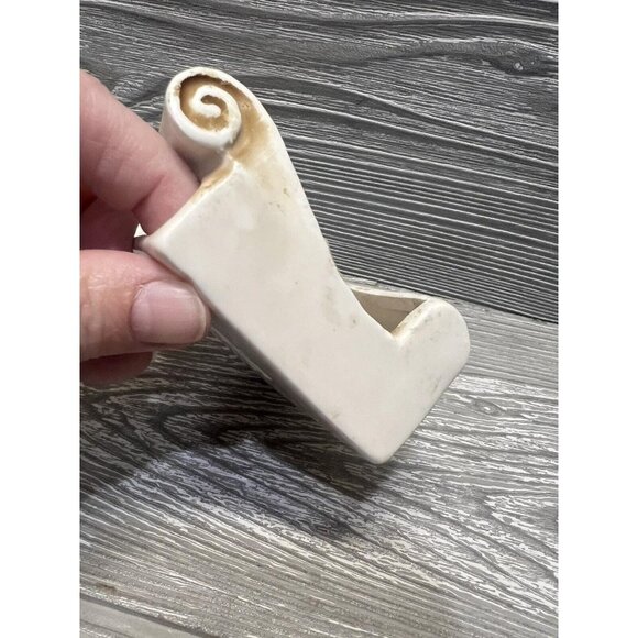 Vintage God Bless Our Home Praying Hands Matchstick Holder Enesco Japan - Picture 3 of 7